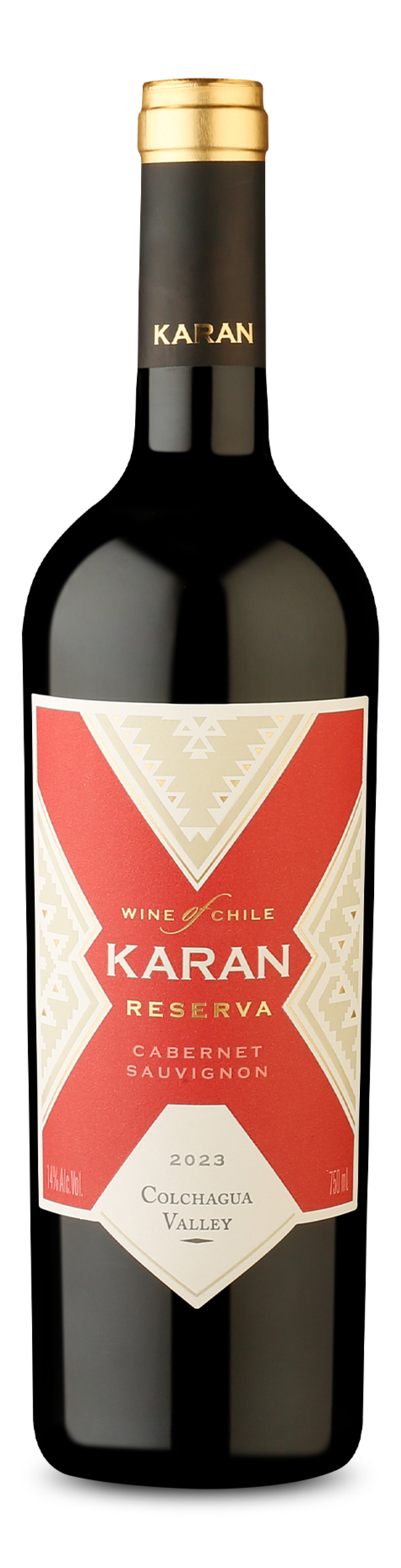 Vino Karan Reserva D.O. Colchagua Valley Cabernet Sauvignon