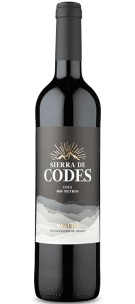 Vino Tinto Español Sierra de Codes Cota 600 Metros Navarra Tempranillo - Wine.com.mx